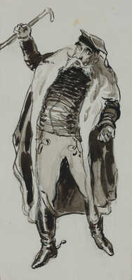 Филипповский Григорий Георгиевич. Иллюстрация к роману В.Г. Короленко «Дети подземелья». Граф кричал на нас: «...Я вас всех могу купить и продать...» 